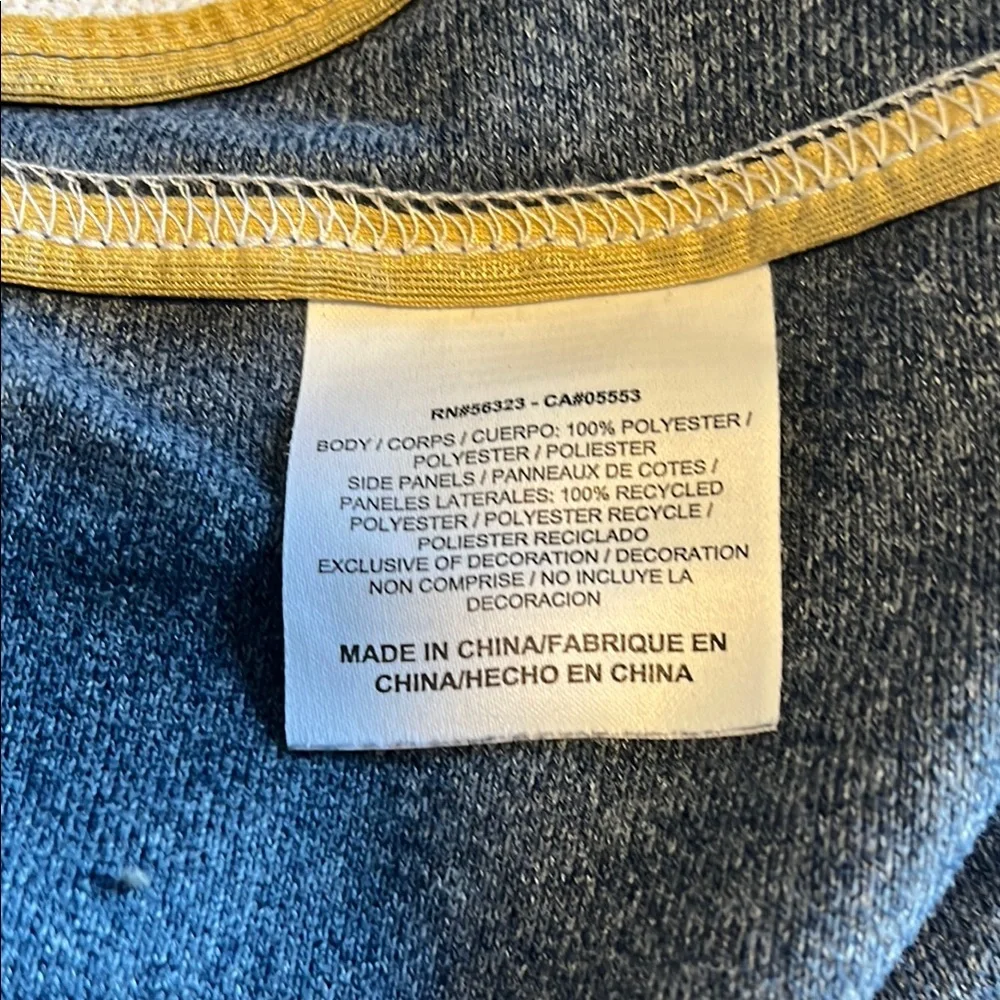 NIKE JUMPMAN Gray and Blue Windbreaker with Full Zip and Stand-Up Collar - Picture 9 of 12